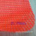 290gsm Orange Fluorescent PVC Coated Mesh Fabric for Make-up Bag